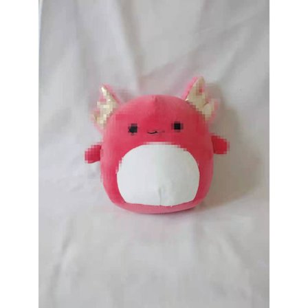 20 cm Squishmallow Kudde Plyschleksak ROSA HUND ROSA HUND
