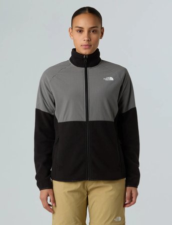 The North Face W Glacier Heavyweight Full Zip Jacket - Grey - XL