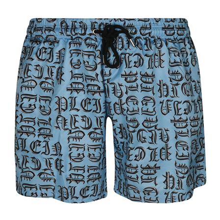 Philipp Plein Sea clothing Blå, Herre Badeshorts