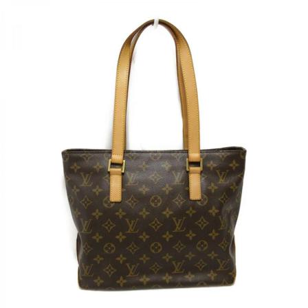 Louis Vuitton Vintage, Pre-owned Cabas Piano Monogram Tote Bag Bruin, Dames, Maat:ONE Size,Canvas