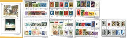 Dyr - Dubletpakke med ufyldte udvalgshæfter - Postfrisk og/eller stemplet