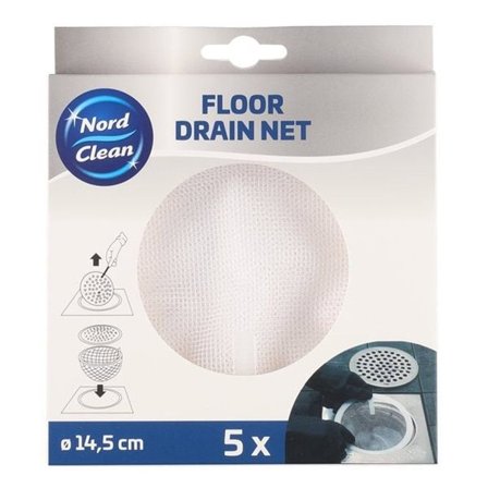 Netfiltre til gulvafløb 14,5 cm – 5 stk