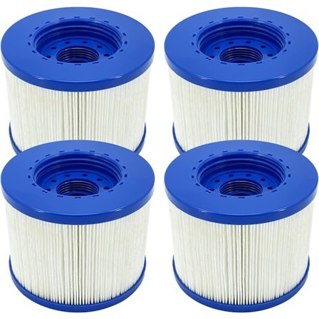 stk. Skrue-i Filter, Skrue-i Filterpatron til Oppustelig Spa, 6cm Skrueafstand, Filterpatron til Spa