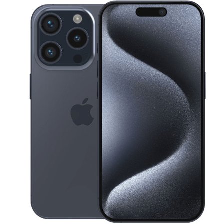 Apple iPhone 15 Pro Blue Titanium 128 GB Klass B (refurbished)