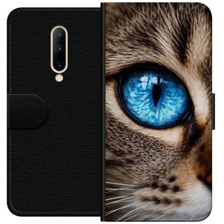 Yhteensopiva Lompakkokotelo OnePlus 7 Pro Värikäs spiraaligalaksi avaruudessa tähtien, sumujen ja kosmisen valon kanssa