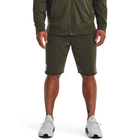 Under Armour Rival Terry Short Marine OD Green