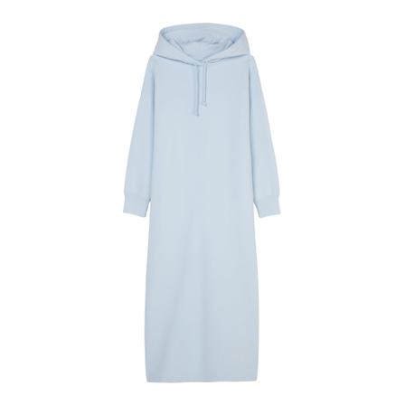 Marc O'Polo Hoodie Kjole Blå, Dame