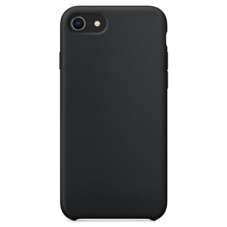 Iphone Se 2022/2020/8/7 Silicone Case - Ultra-slim Skal Svart