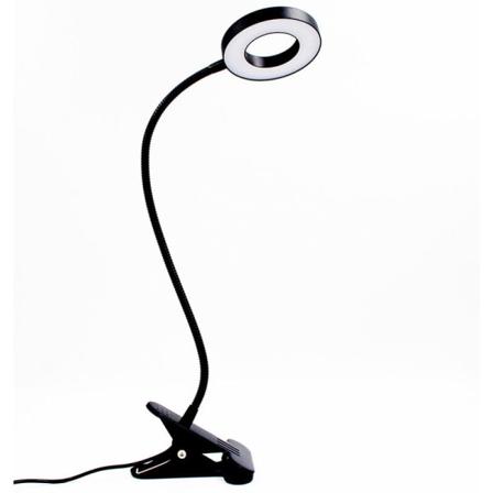 USB Clip-on -pöytälamppu, 3 valotilaa ja 10 kirkkaustasoa USB Led -pöytälamppu, himmennettävä USB pöytälamppu, 360° joustava lukulamppu Readille