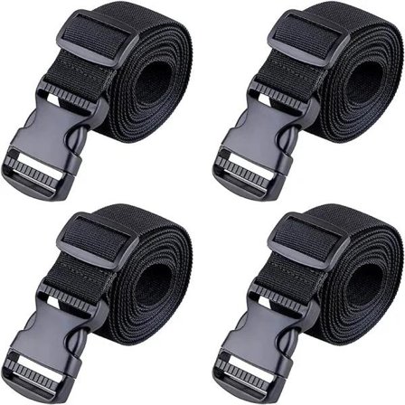 【PP】Kuffertrem Kufferter Remme Rejsetilbehør Taskeremme Højtydende Justerbare