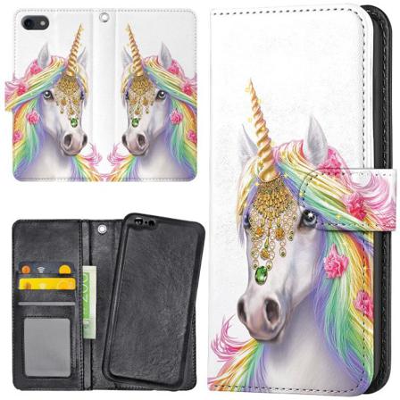 Samsung Galaxy S21 Fe 5g - Plånboksfodral Unicorn/enhörning Multifärg