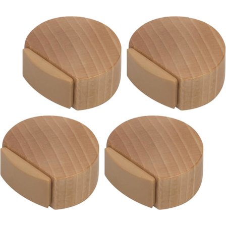 Selvklebende dørstopp - Tre dørstopp for gulv og parkett