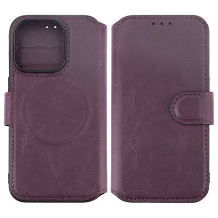 iPhone 15 Pro Plånboksfodral med Magsafe Rvelon - Lila