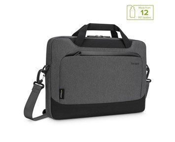 Targus Cypress Eco Slimcase 14" Grey - Miljövänlig datorväska för laptops upp till 14"