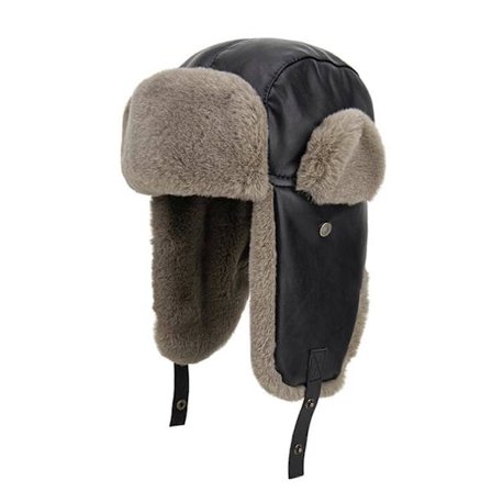 1 stk. Utendørs Varm Lue Tykk Vinterlue Unisex Justerbar Øreklaff Lue Unisex Vinterhodeplagg Rosa