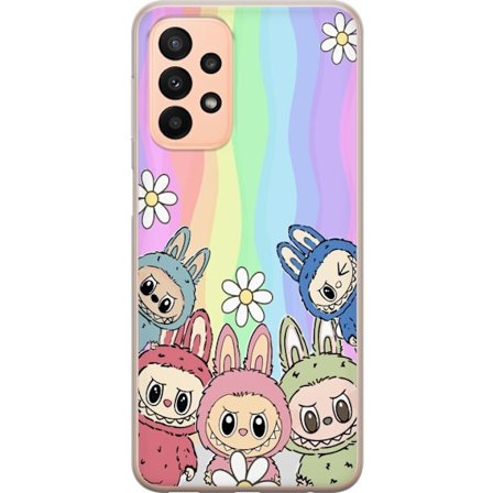 Kompatibelt Mobildeksel til Samsung Samsung Galaxy A23 Regnbage