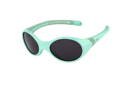 Mokki solbrille baby 0-2 år turkis, S, 1 stk
