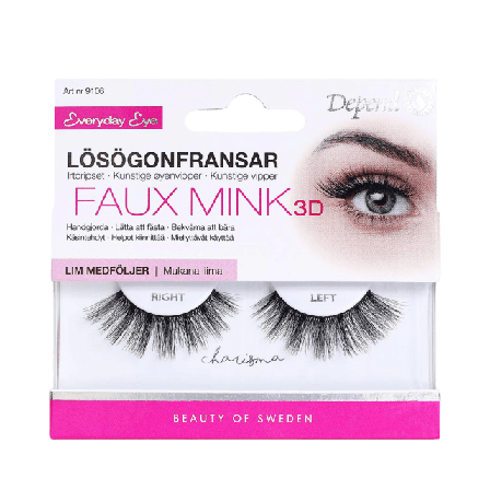 Depend Lösögonfrans Charisma Lösögonfransar & färgning Unisex Svart ONESIZE