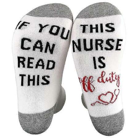 Sygeplejerske Lærer Sokker Hvis Du Kan Læse Dette Fritid Strømpe Vurdering Gaver