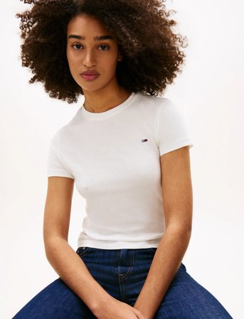 Tommy Jeans Tjw 2Pack C-Neck Tee - Multi/patterned - XS