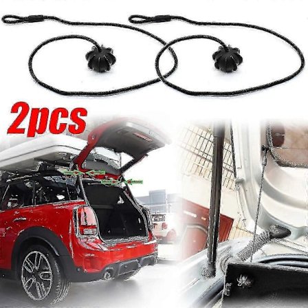 Ersättnings hatthylla lastskydd med snöre för Mini Cooper R50-R61 F55-F60 Clubman Countryman Hatch