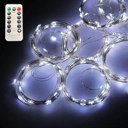 3x3m 300 LEDs USB-driven Koppartråd Gardinlampa Vattenfall Fairy Slinga Ljus Festival Dekoration[D]