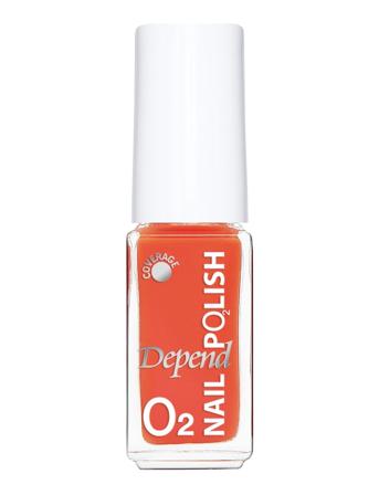 Minilack Oxygen Färg A734 Neglelakk Sminke Oransje Depend Cosmetic*Betinget Tilbud