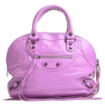 Balenciaga Vintage Pre-owned Læder hndtasker Pink, Dame Vintage Tasker, Størrelse: ONE Size