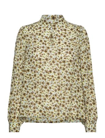 Mschadalia Rikkelie Top Aop MSCH Copenhagen Green
