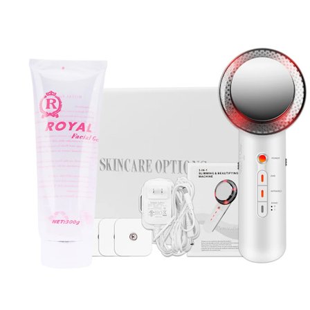 Ultralyd Slanke Kropsmassager Kavitationsmaskine EMS Anti-Cellulite Vibrator Vægttab Fedtforbrænding Kavitationsapparat