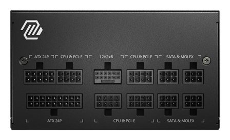 MSI MAG A850GL PCIE5 - strømforsyning - 850 watt