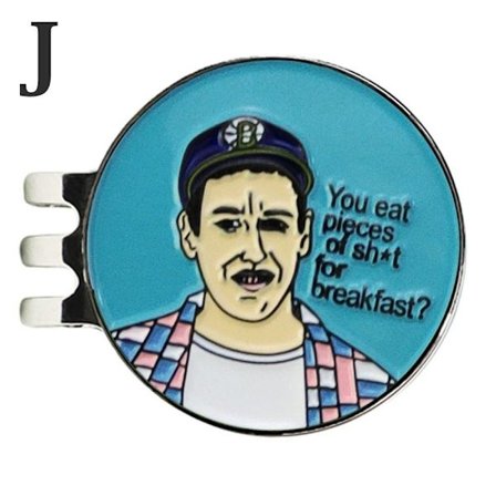 Golf Ball Marker Golf Hat Clip J J