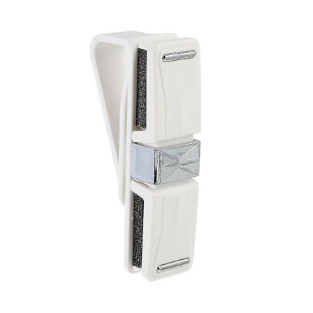 Bilorganisator Tilbehør Brilleholder For Bil Briller Klips. (hvit) (1 stk)