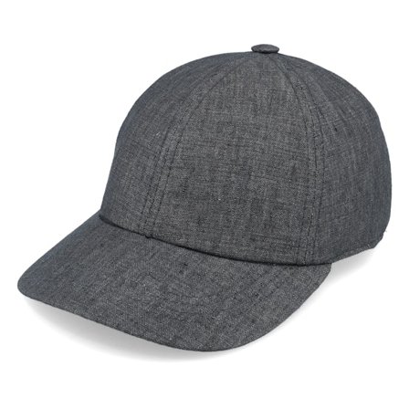 City Sport - Black unconstructed Czapka Z Daszkiem - Soft Jersey Black Dad Cap @ Hatstore