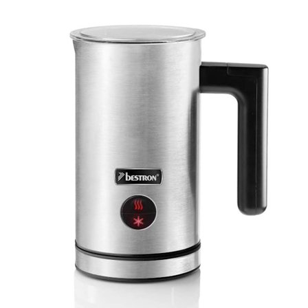 Bestron Mjölkskummare AMK800STE 550 W rostfritt stål 150 ml