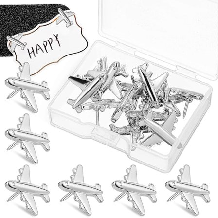 24 stk Fly Push Pins Metall Kart Stift Dekorative Push Pins Tommel Tacks Korktavle Push Pin Stick Pin