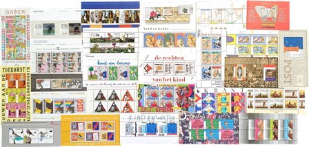 Holland - 27 forskellige miniark - Postfrisk