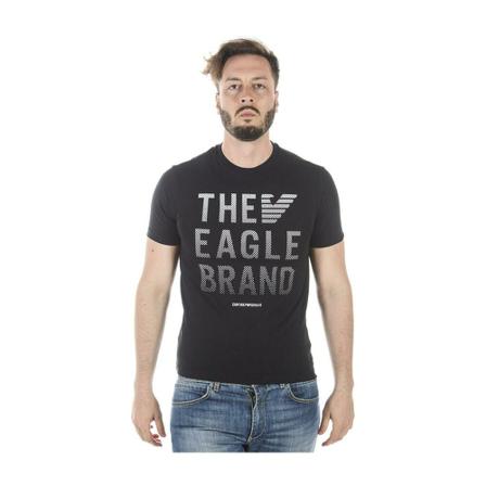 Emporio Armani 3Z1T931J00Znero , Zwart , Heren , Maat: M Shirts