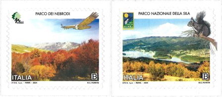 Italien - National parker - Postfrisk sæt 2v