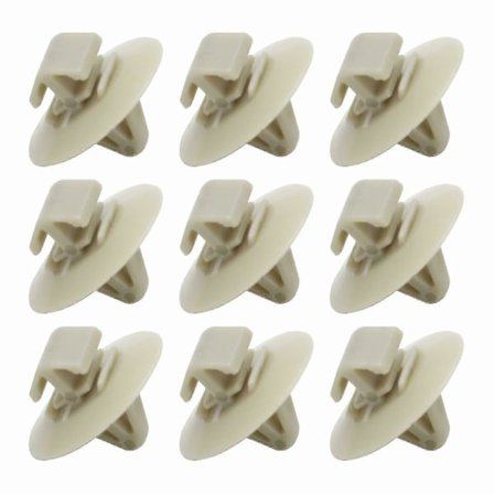 100 stk Side Dørlist Side Trim Panel Klips for Vauxhall Vivaro Renault Trafic