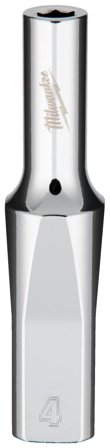 Milwaukee 4932479994 Hylsy 1/4", pitkä 4 mm, Käsityökalut
