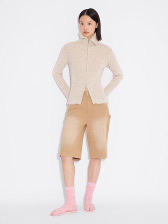 Holzweiler Juno Workwear Shorts - Light Brown - Women's - Extra Large