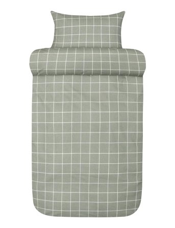 Høie of Scandinavia Eddie Sæt Dæmpet Grøn - Khaki green - 140X200/60X63CM