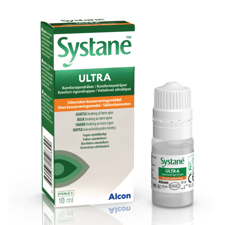 Systane Ultra Komfortøyedråper, 10 ml