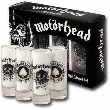 Vuxen: Motörhead Shotglass 4-Pakk - Sexleker Vuxen: Rollespill - Vuxen: Høneselskap & Utdrikningslag