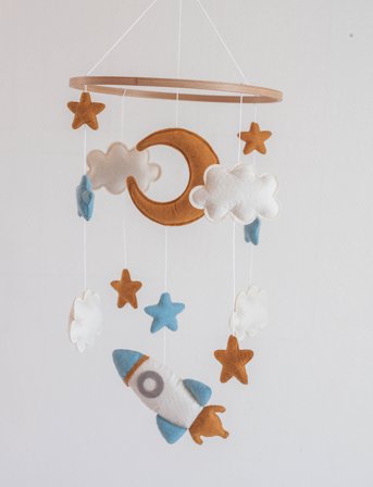 That's Mine Blace Mobile - Beige - ONE SIZE