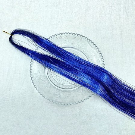 Peruk Hårförlängning ROYAL BLUE