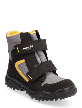 Husky1 Vinterstøvletter Med Borrelås Svart Superfit