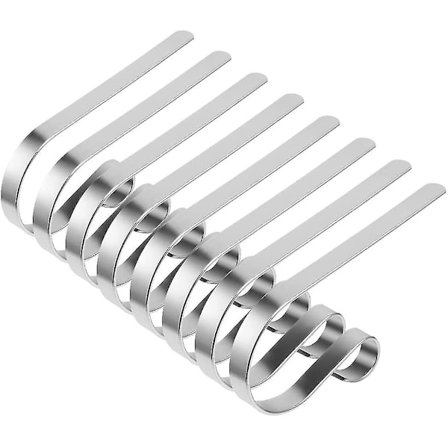 2 st julstrumpehängare klämma krok metallkrok multifunktionell krok för mantel juldekoration