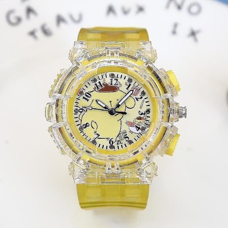 Sanrio ur Kuromi Cinnamoroll My Melody Kawaii pige frisk og sød tegneserie studentermode elektronisk lysende ur